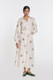 Teasel embroidered dress
