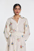 Teasel embroidered dress