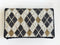 The Argyle black clutch