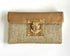 The filato gold leather flap bag