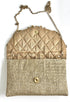 The flora gold clutch