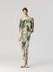 The hunt green short kurta set