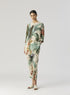 The hunt green short kurta set