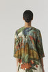 The hunt green short kurta set