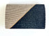 The saarinen black and silver clutch