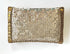 The scala silver clutch