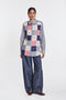 Thistle patchwork shirt