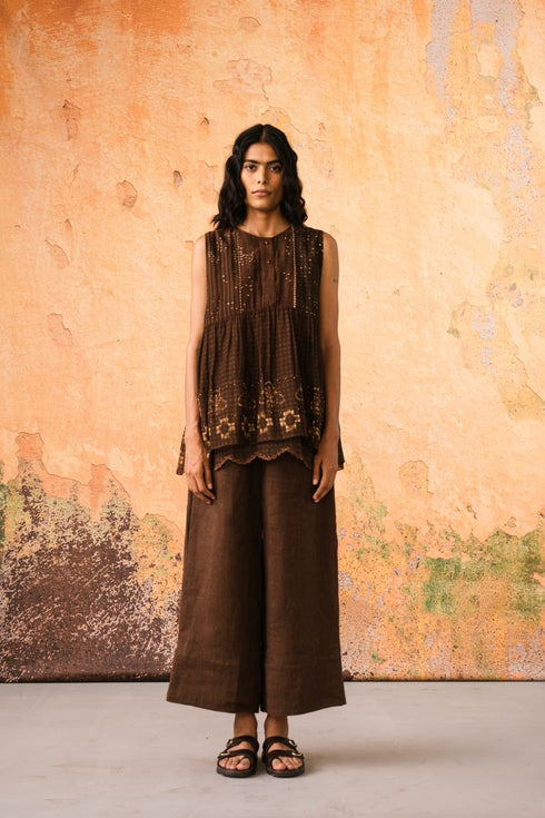 Tidal cognac co-ord set