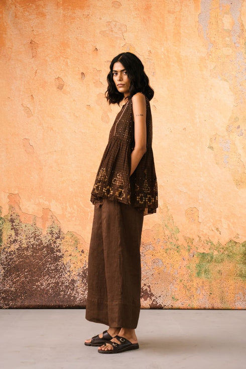 Tidal cognac co-ord set
