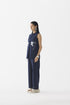 Tiger lily denim blazer and trousers