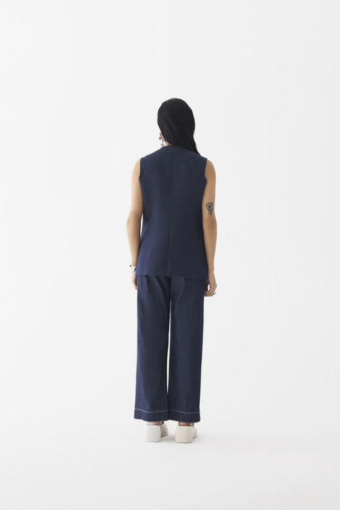 Tiger lily denim blazer and trousers