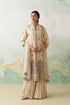 Toosh chanderi kashmiri multicolor embroidered jacket set