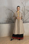 Toosh linen printed and embroidered jacket
