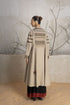 Toosh linen printed and embroidered jacket