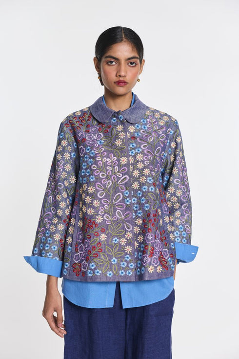 Torenia embroidered jacket