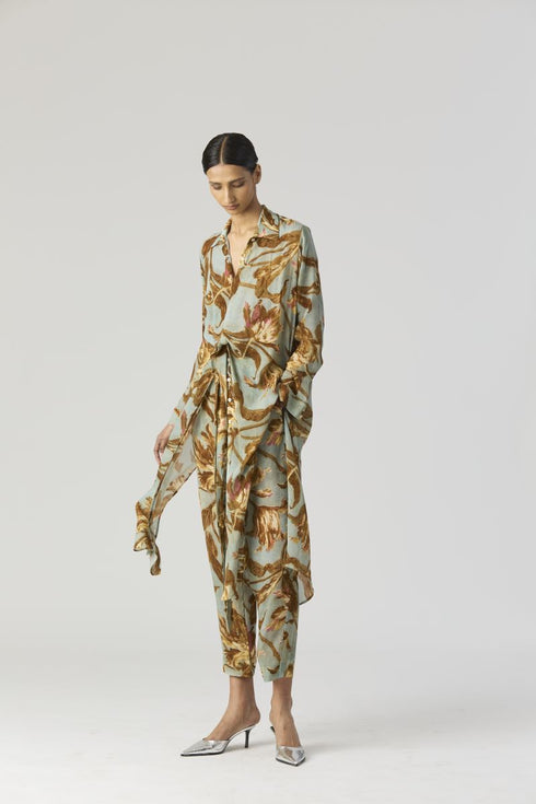 Trevi wrap kurta set