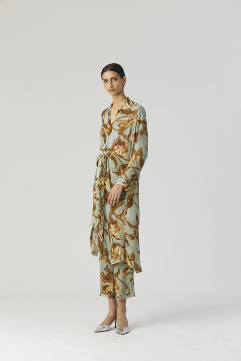 Trevi wrap kurta set