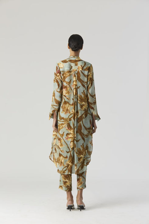 Trevi wrap kurta set