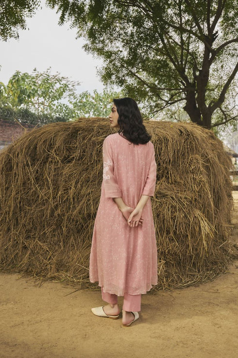 Tulip floral applique co-ord set