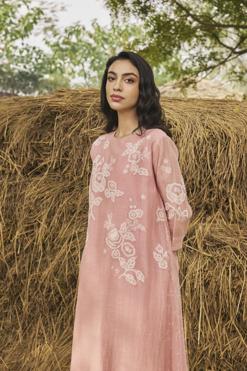 Tulip floral applique co-ord set