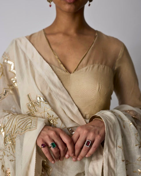 Tulsi anarkali set