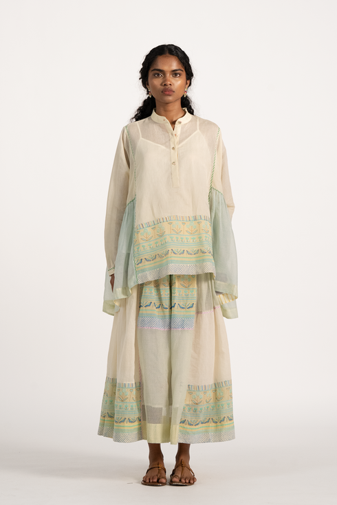 Uber ecru skirt
