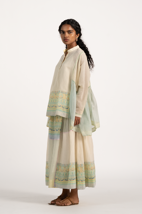 Uber ecru skirt