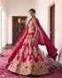 Urja red lehenga set