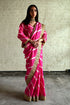 Urmila pink leheriya sari