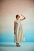 Utsuroi ivory halter dress