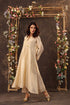 Vaayu beige panelled kalidar set