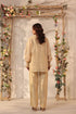 Vaayu beige V neck co-ord set