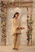 Vaayu beige applique co-ord set