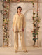 Vaayu beige jacket co-ord set