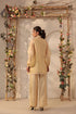 Vaayu beige jacket co-ord set