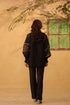Vaayu black v neck co-ord set