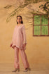 Vaayu light pink applique co-ord set