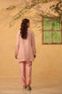 Vaayu light pink applique co-ord set