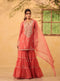 Vaayu pink sharara set
