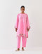 Varna light pink hand embroidered tunic and trouser set