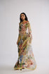 Veranda silk and organza sari