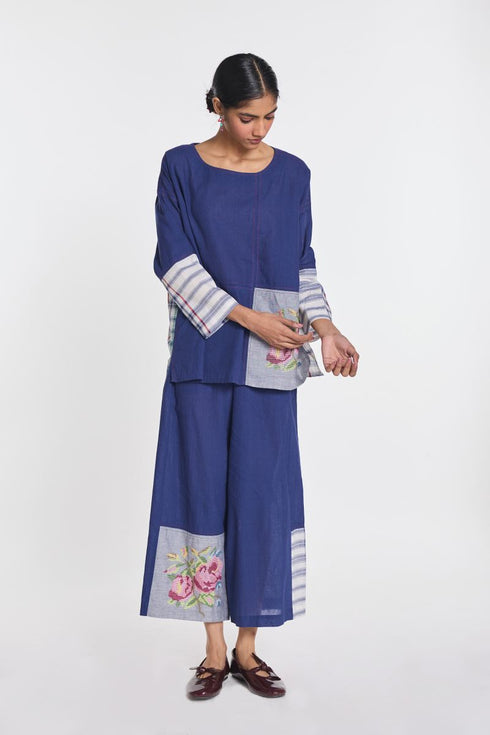 Verbascum patchwork top