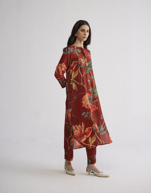 Vine long kurta set