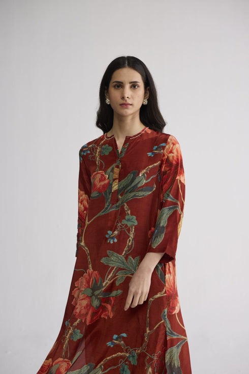 Vine long kurta set