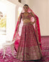 Vryata red lehenga set