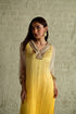 Waahida yellow kaftan with pants