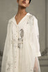 Wabi reverie ivory double layer dress