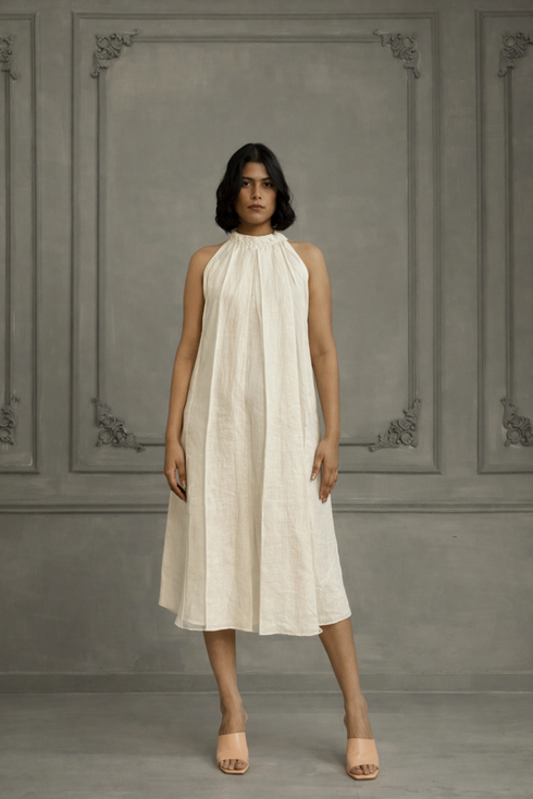 Wabi reverie ivory dress set