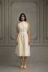 Wabi reverie ivory dress set
