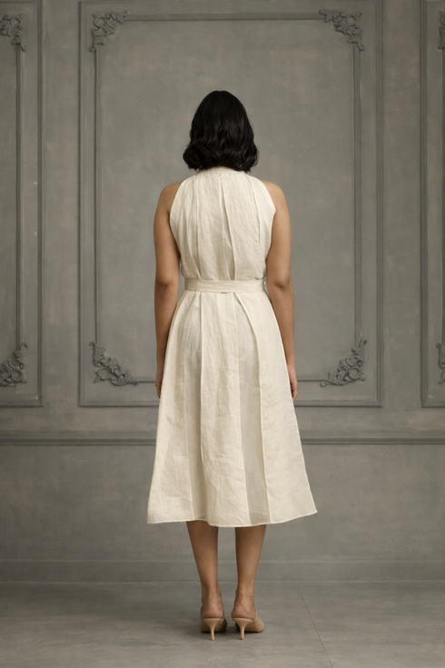 Wabi reverie ivory dress set